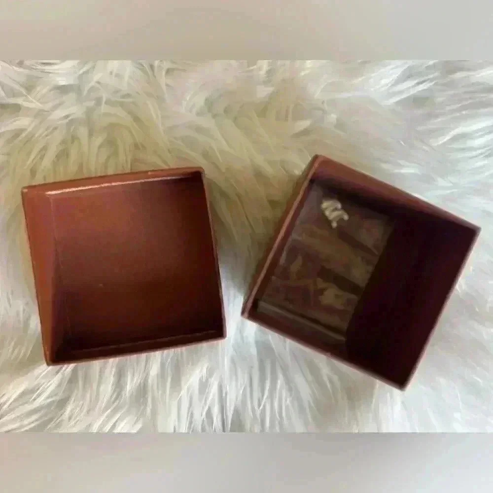 COACH BROWN WATCH GIFT BOX WITH WARRANTY/MANUAL BOOKLET